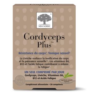 Cordyceps Plus Énergie Tonus Sexuel 30 comprimés