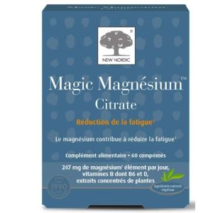 Magic Magnésium Citrate 60 Comprimés