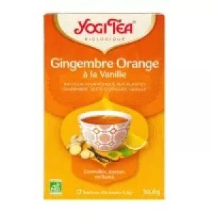 Yogi Tea Gingembre Orange Vanille 30,6g