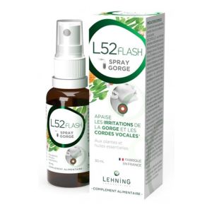 Spray pour la gorge L52 Flash 30 ml