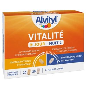 Vitalité Jour Nuit 40 comprimés