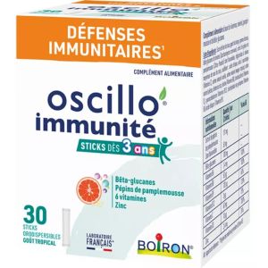 Oscillo'Immunité Enfants 30 sticks orodispersibles