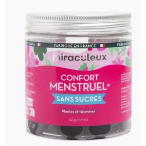 Confort Menstruel sans sucres Gummies x42