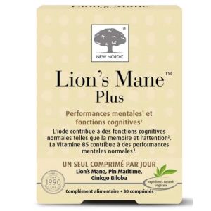 Lion's Mane Plus 30 Comprimés