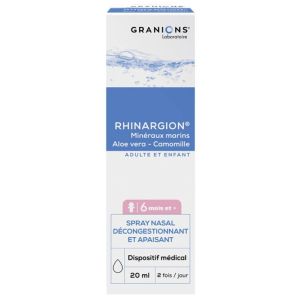 Rhinargion Spray Nasal Décongestionnant et Apaisant 20 ml