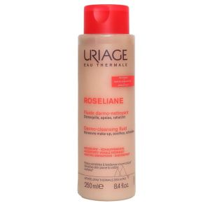 Roséliane fluide dermo-nettoyant peau sensible et rougeurs 250ml