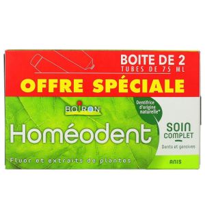 Dentifrice dents & gencives 2x75ml - anis