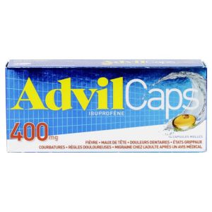 AdvilCaps 400 mg - 14 capsules