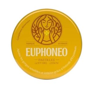 Euphoneo Pastilles Miel Citron Sans Sucre 50 pastilles