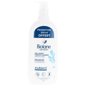 Expert Gel Lavant Corps et Cheveux 500 ml + 250 ml Offert