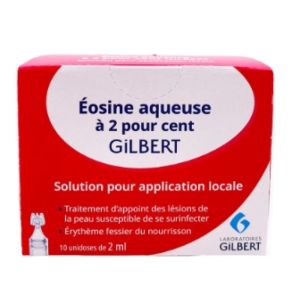 Eosine Solution Aqueuse 2% Unidoses x 10