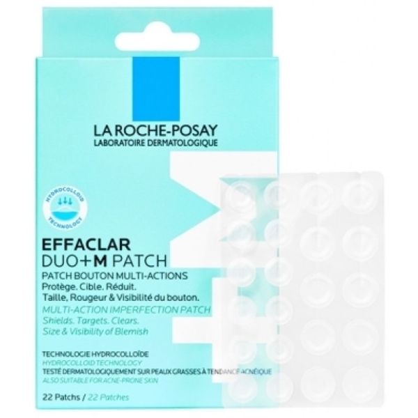 Effaclar Duo+M Patch Bouton Multi-Actions 22 Patchs