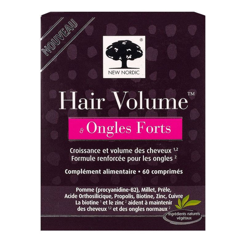 Hair volume & ongles forts 60 comprimés