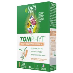 Toniphyt Multi Vitamines et Minéraux 30 Comprimés