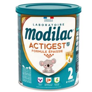 Actigest Formule Epaissie 2 6 à 12 Mois 800 g