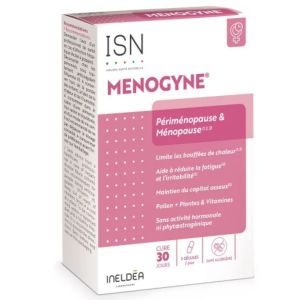 Menogyne Périménopause & ménopause 60 gélules