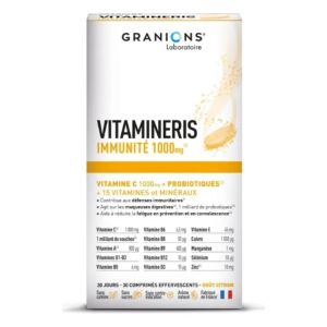 Vitamineris Immunité 1000mg - 30 comprimés