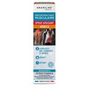 Décontractant Musculaire Spray Apaisant Arnica 100ml