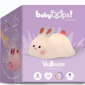 Veilleuse 7 Couleurs Rechargeable Ultra Soft