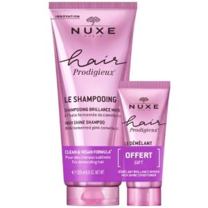 Hair Prodigieux Le Shampoing Brillance Miroir 200 ml + Le Démêlant 30 ml Offert