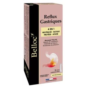 Reflux Gastriques 12 Sticks x15ml