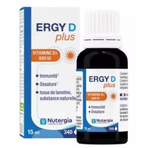 Ergy D Plus Solution buvable 15ml