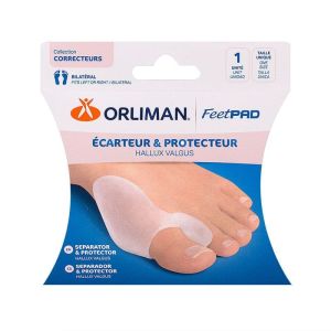 Feetpad 1 écarteur hallux valgus