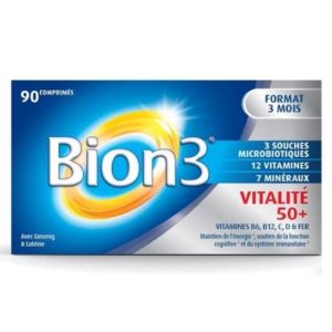 Bion3 vitalité 50+ -  90 comprimés