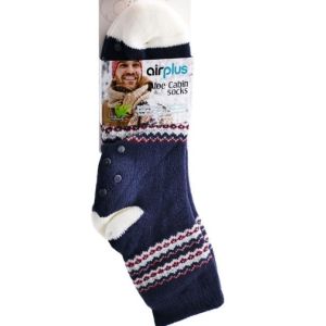 Chaussettes hydratantes Airplus homme grises rennes Taille : 41-46