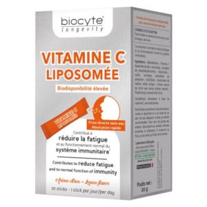 Longevity Vitamine C Liposomée 10 Sticks