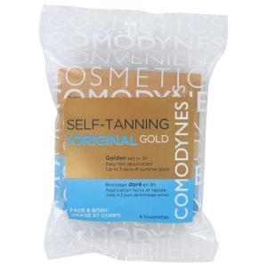 8 Lingettes Autobronzantes Gold