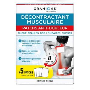 Patchs Anti-Douleur Décontractant Musculaire