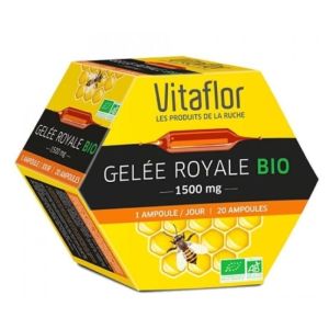 Gelée Royale 1500mg 20 ampoules