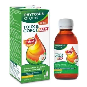 Sirop Toux et Gorge Max 8en1 200ml