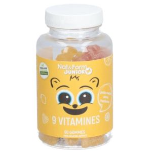 9 vitamines - 60 gommes