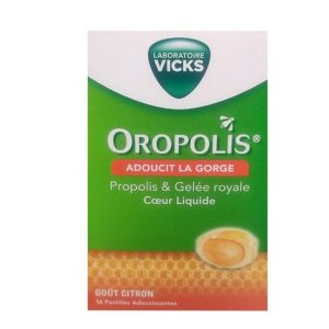 Oropolis Cœur liquide Propolis & Gelée royale 16 pastilles