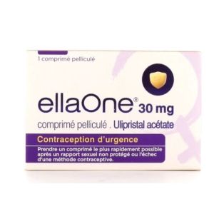 EllaOne 30 mg 1 comprimé pelliculé