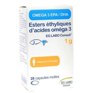 Esters Ethyliques d'Acides Omega 3 1G