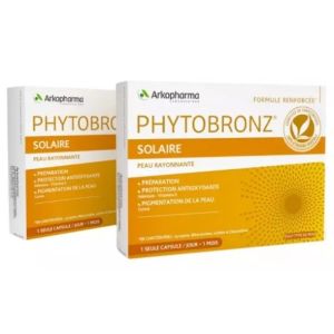 Phytobronz - Préparateur Solaire - Lot 2 x 30 capsules