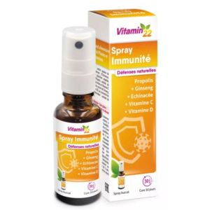 Vitamin'22 Spray Immunité Défenses Naturelles 20ml