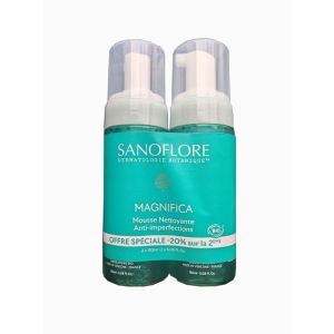 MAGNIFICA DUO MOUSSE NETTOYANTE 2*150 ML