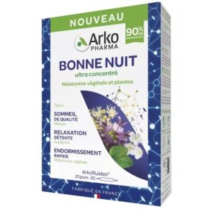 Arkofluides Bonne nuit 20 ampoules