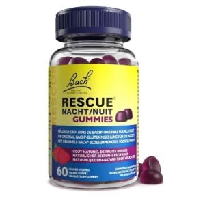 Rescue Nuit Gummies Fraise x 60