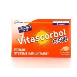 Vitascorbol C500 - 24 comprimés