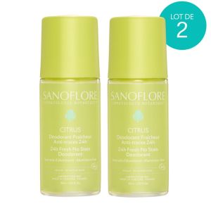 CITRUS 24H LOT 2 DEODORANTS - 2*50 ML