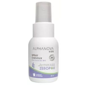 Spray cheveux à la lavande BIO - Zeropou - 50ml