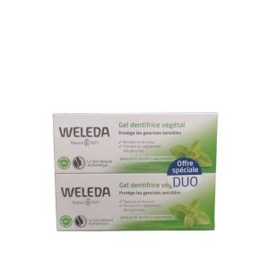 Gel Dentifrice Végétal Lot de 2 x 75 ml