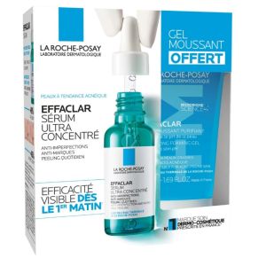 Effaclar Sérum Ultra Concentré 30ml + Gel Nettoyant 50ml Offert