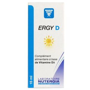 Ergy D solution buvable - 15 ml