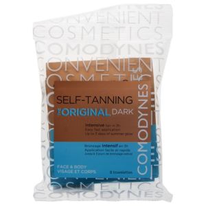 8 Lingettes Autobronzantes Dark